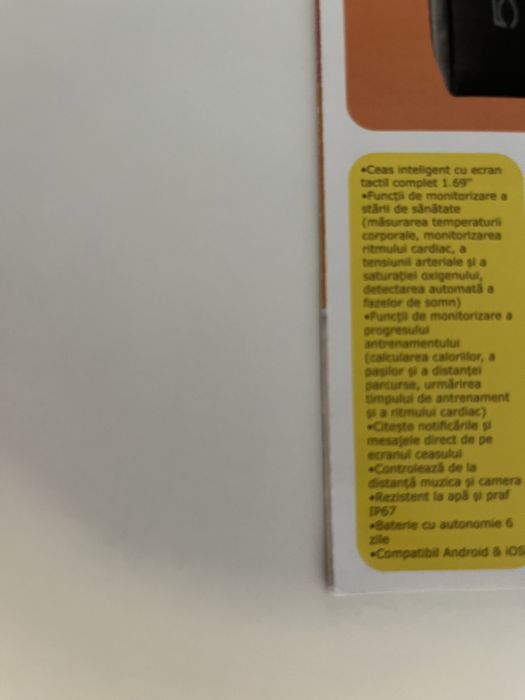 Fiat 500 Smartwatch Sigilat Editie Limitată