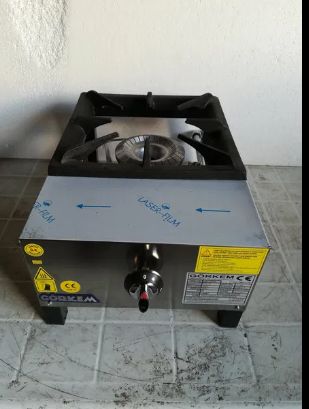 Газови котлони Големи горелки за варене на супи във казани 1-ен котлон