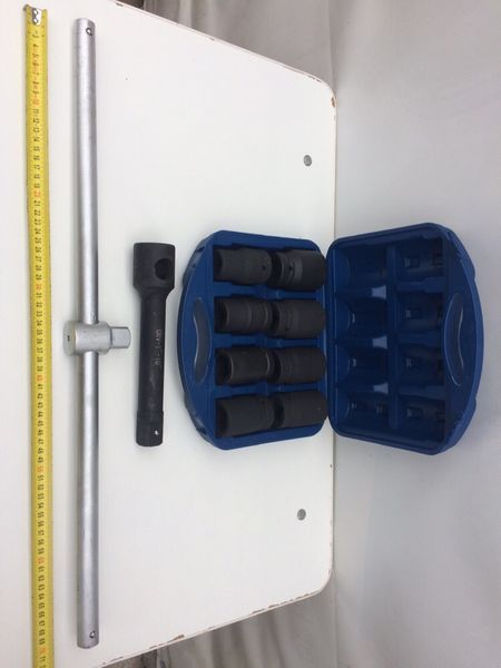 Set trusa chei tubulare impact 1"/ tol 8 piese