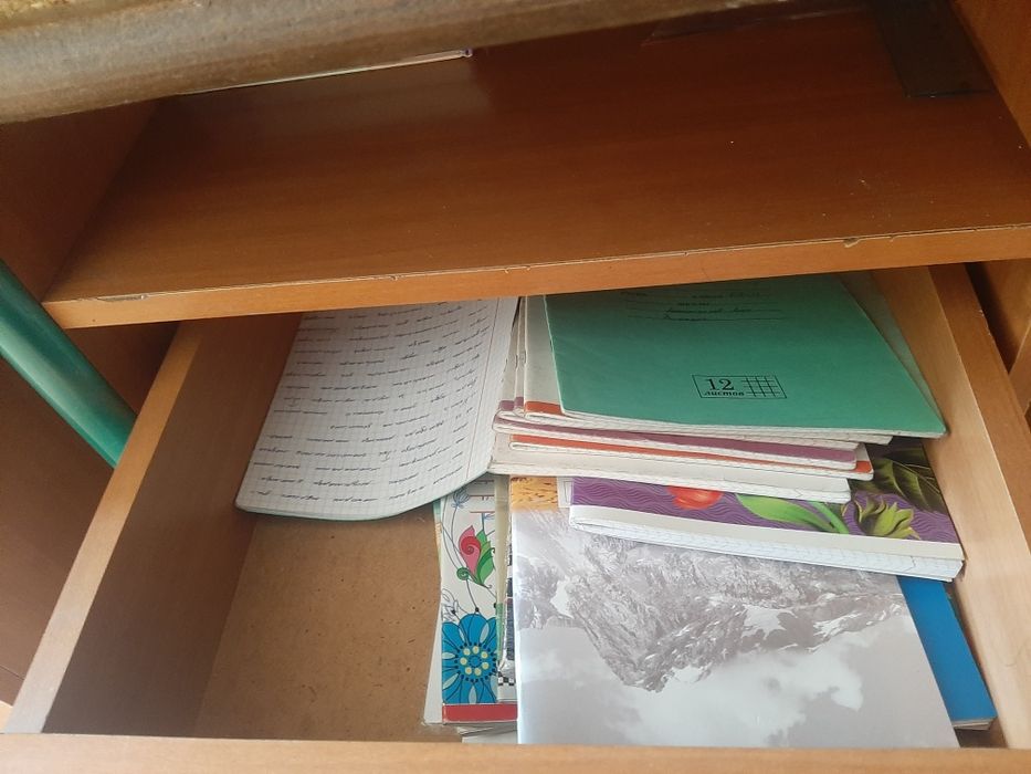 Шкаф для одежды и книг (чистый ламинат)