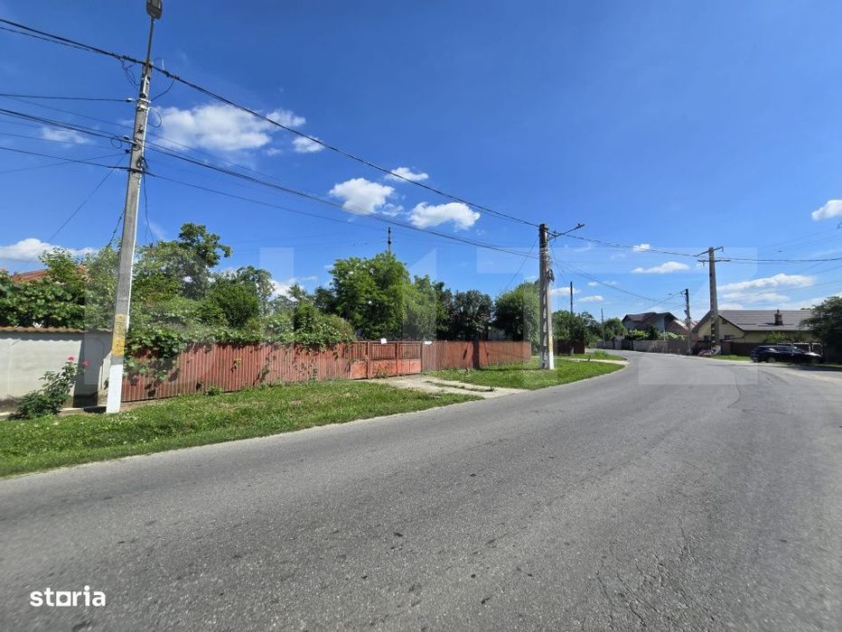 Casa batraneasca cu curte mare de 1.100 mp in orasul Titu