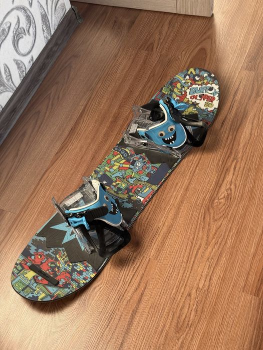 Сноуборд Burton с креплениями + ботинки в комплекте