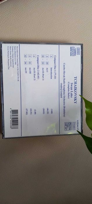 2xCD muzica clasica pentru colectionari: Lacul lebedelor Tchaikovsky