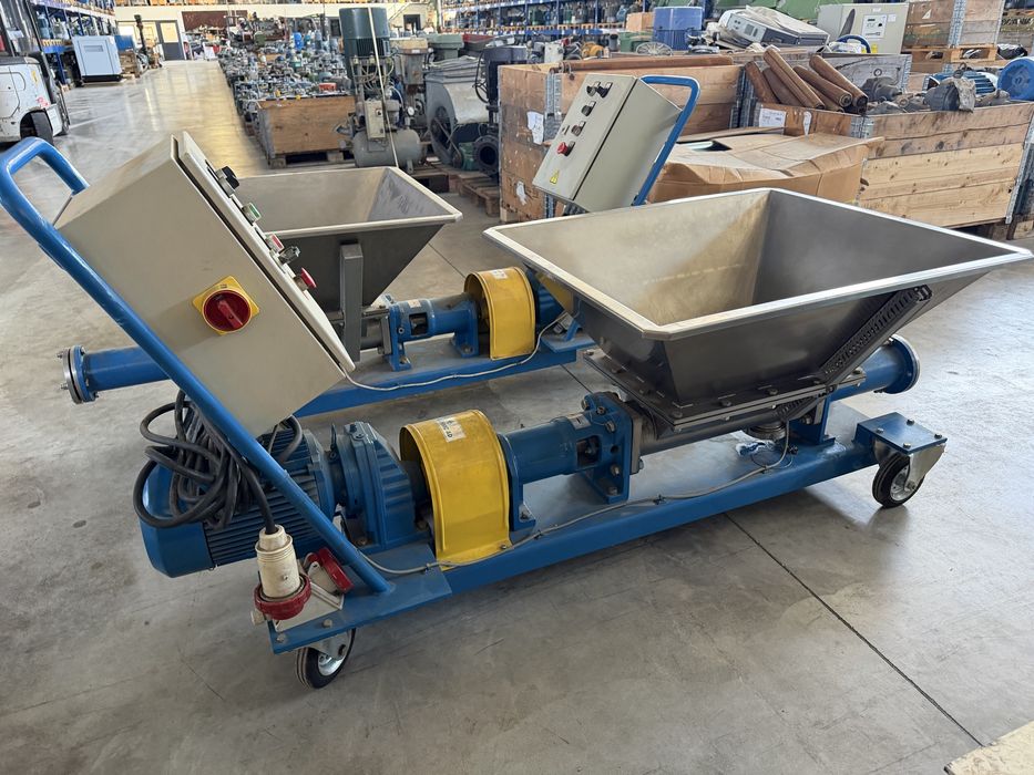 Шнекова помпа/винтова помпа 5/10куб/ч, 3.3/4 кВ