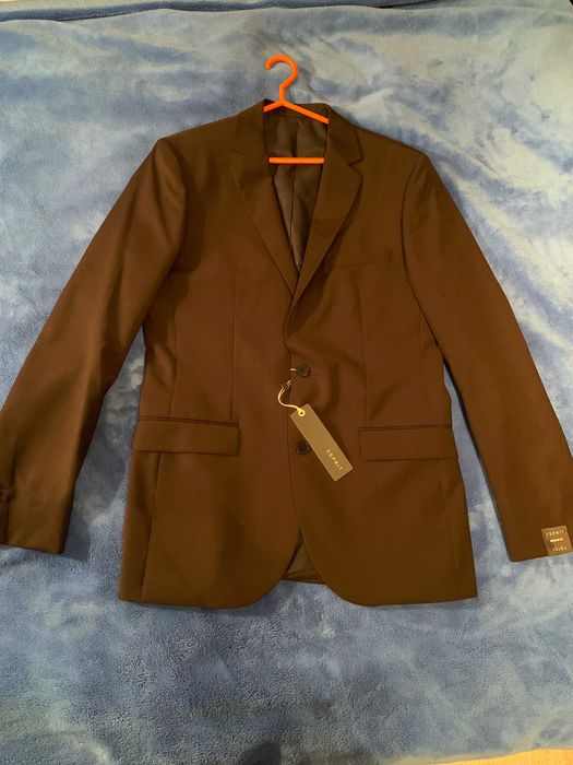 Чисто ново мъжко сако Esprit 94 (тъмно кафяво)