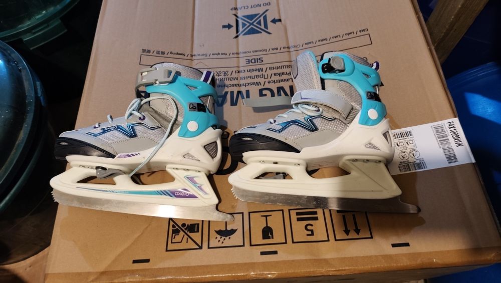 Patine gheata Oxelo reglabile mărimea 32-35