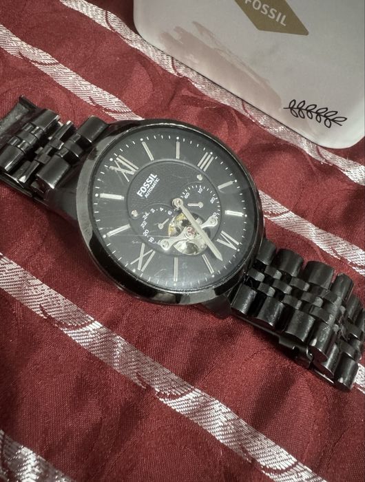 Ceas Fossil Negru Bărbati