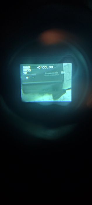 Рабочая Ч/б VHS камера от Panasonic