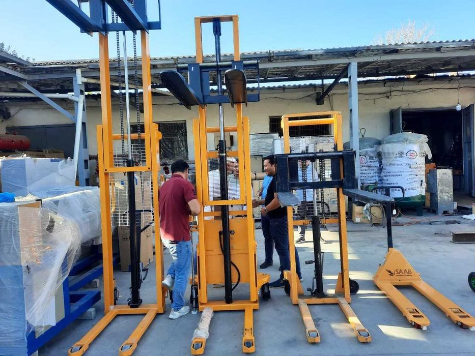 Гидравлическая ручной штабелер 2 тон (рохля,тележка,ручной кара)