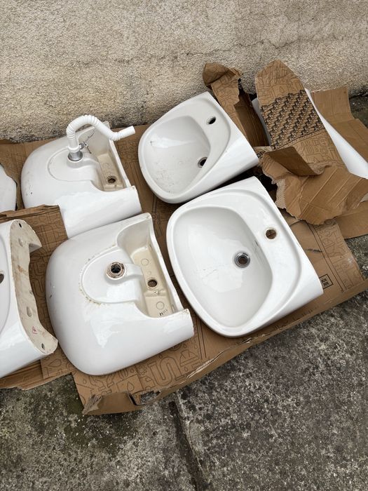 lavoar baie plus piedestal