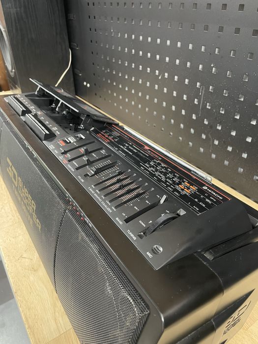 Radio casetofon boombox hitachi 3d80