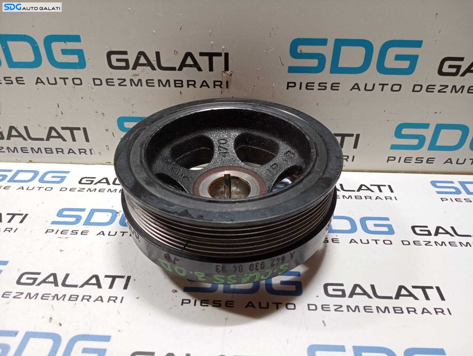 Fulie Rola Vibrochen Arbore Cotit Mercedes Clasa R Class W251 3.0 D 2005 - 2014 Cod A6420300403 [M5192]