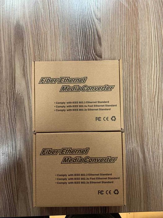 Медиаконвертер  (10/100/1000M SF-20KM Media Converter)