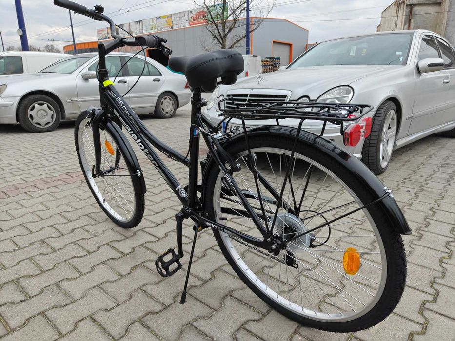 PA Алуминиев велосипед 26" Velotec CITY черен