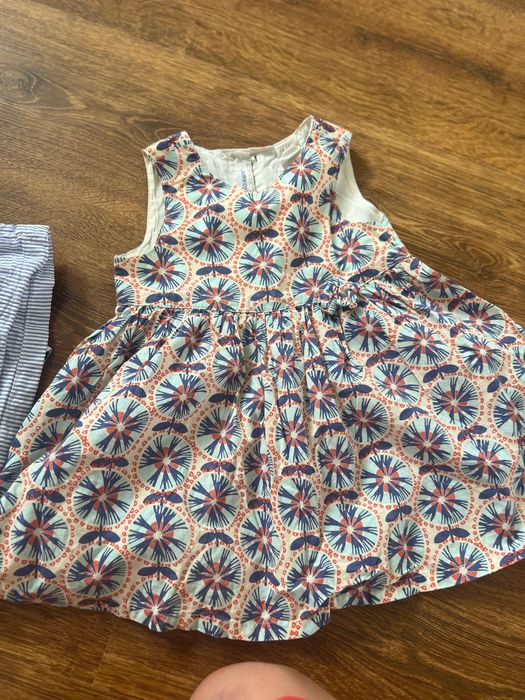 Lot de 6 rochițe pentru fetițe 9-12 luni (H&M,mayoral)