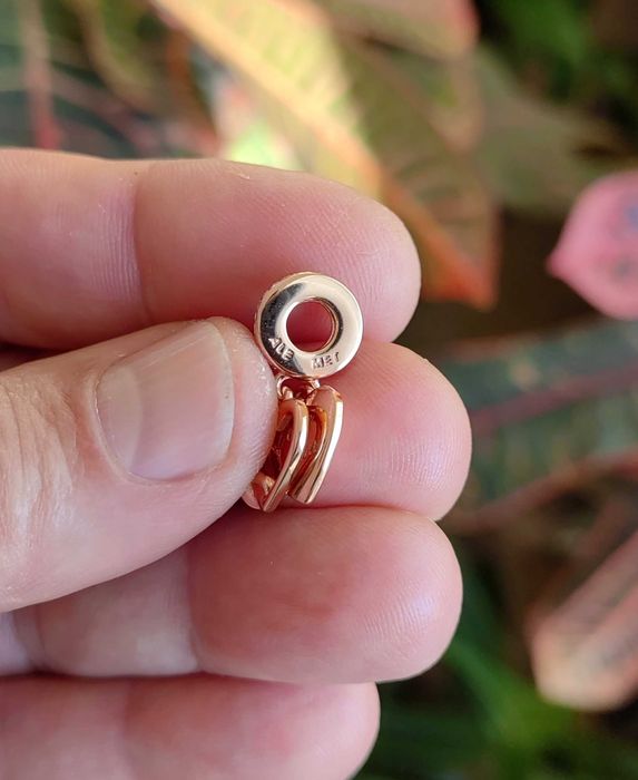 Pandora Талисман висулка Завинаги любов, Пандора в розово злато