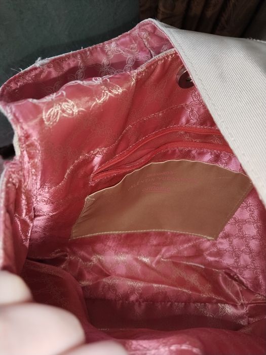 Сумка розовая с бантиком