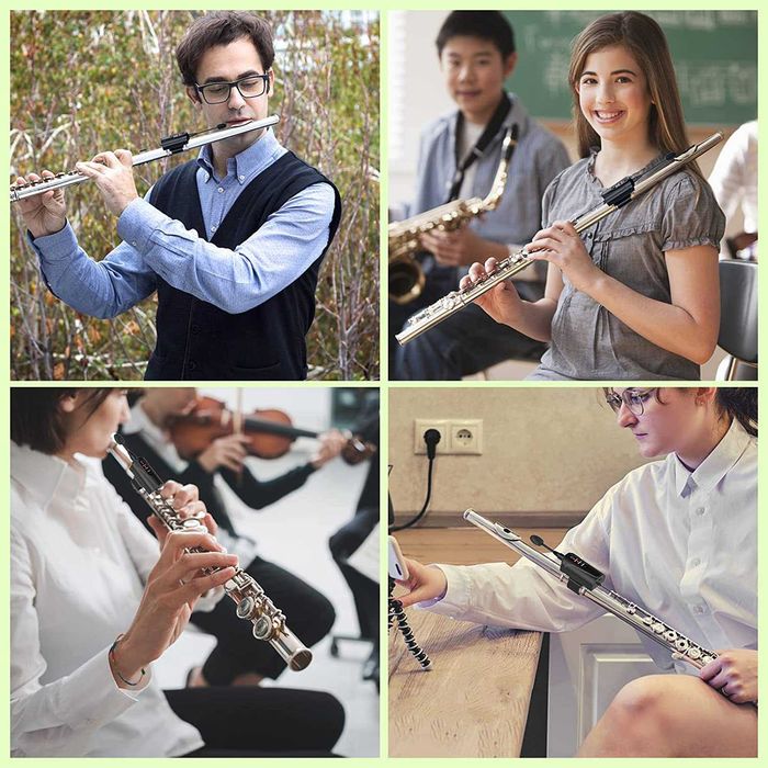 ACEMIC Безжичен микрофон за флейта, преносим UHF