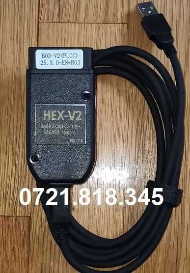Diagnoza VCDS VAG COM HexV2 25.3 Engleza / Romana
