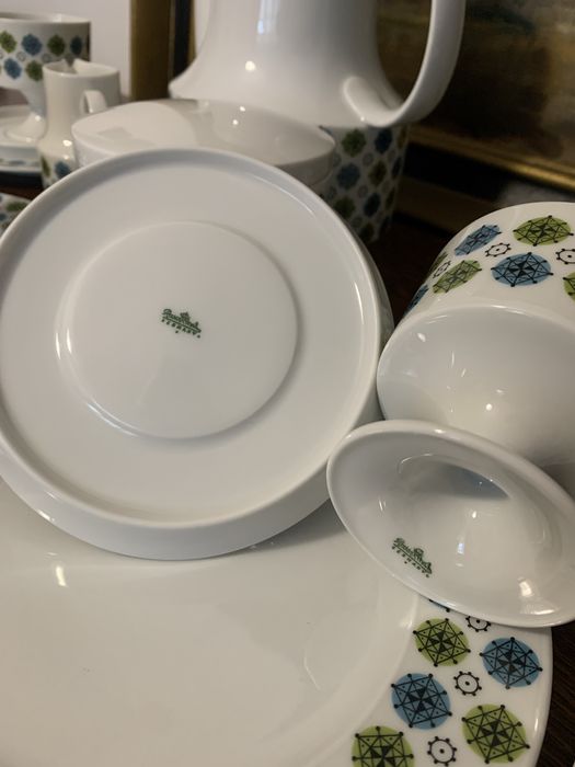 Serviciu mic dejun rosenthall anul 1962 design Tapio Wirkkala