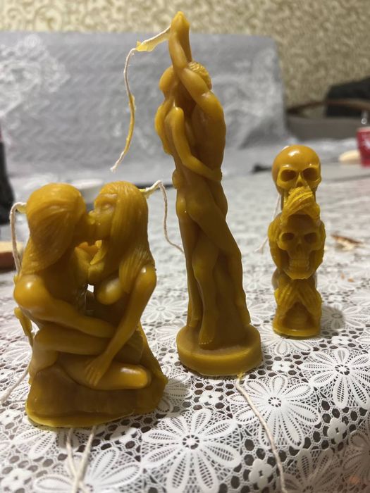 Восковые свечи