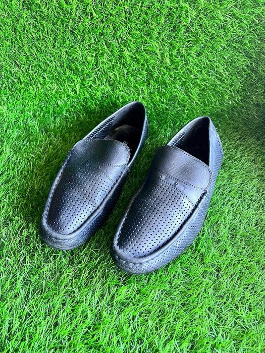 Мокасины кожаные