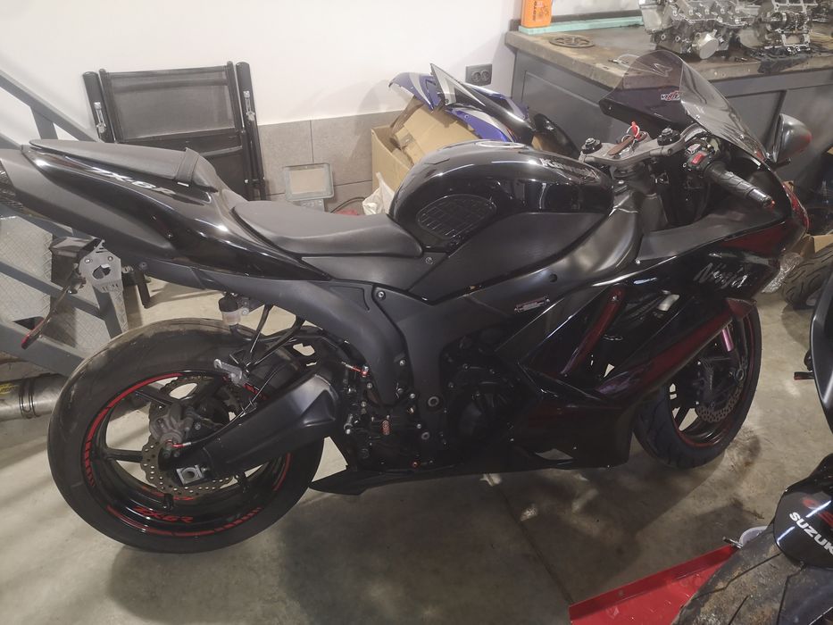 Kawasaki zx6r 2007 на части