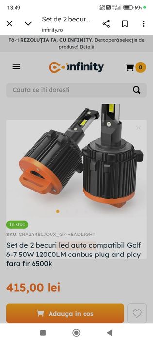 Becuri led H15 lumina alba