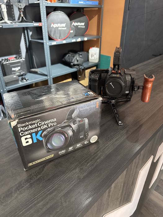 Видеокамера Blackmagic pocket cinema 6k pro