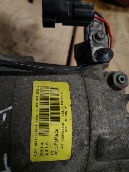 Compresor ac compresor clima ford fiesta 1.0 ecoboost ford b max 1.0 ecoboost cod c1b119d629ag