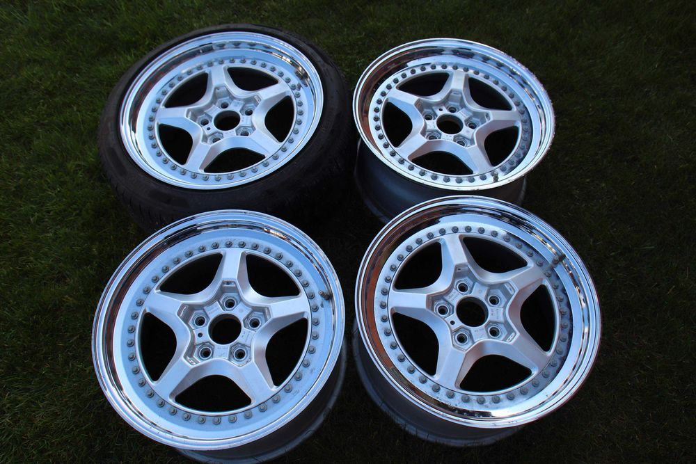 Jante modulare Eclair 5x112 (ca Bbs RS OZ Futura) ultra rare Radinox