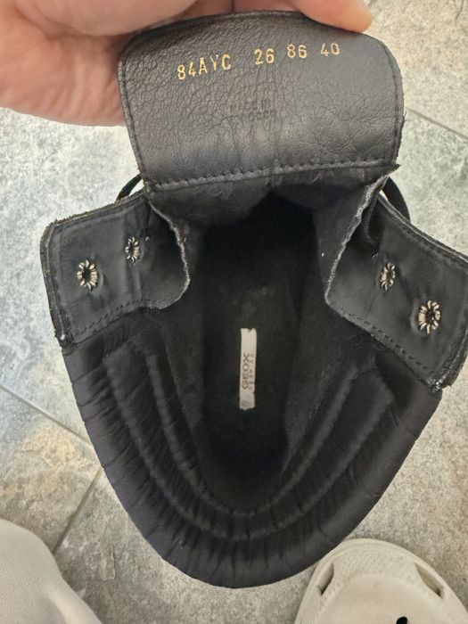 Ghete GEOX din piele - marimea 40