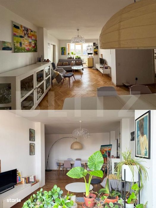 Apartament 4 camere, 86 mp, zona Semicentral