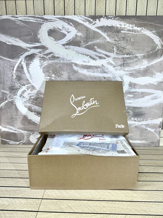 Christian Louboutin High Snake Steel