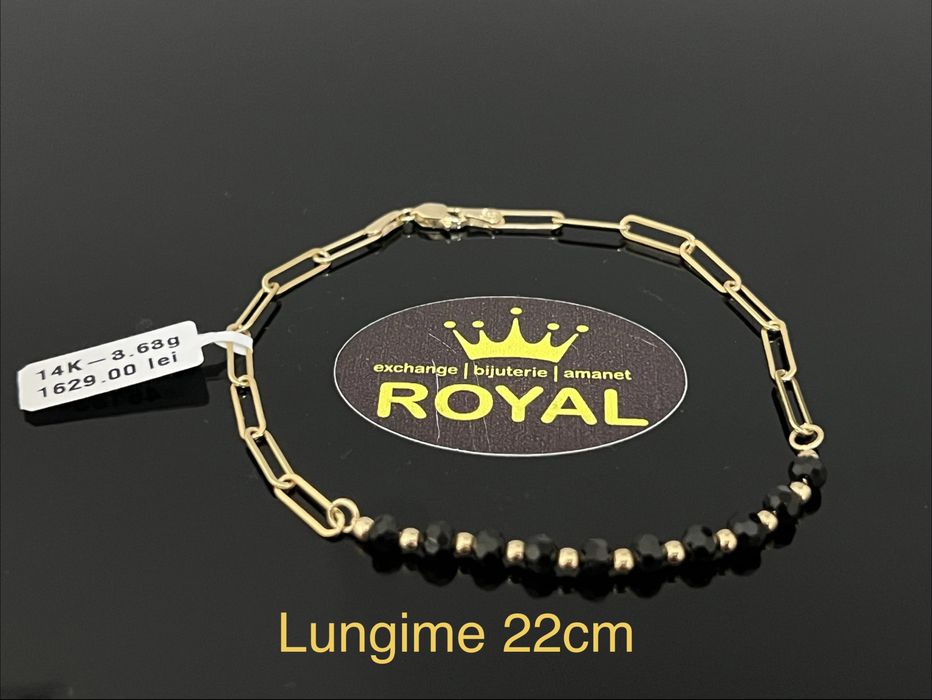 Bijuteria Royal CB : Bratara unisex aur 14k 3,63gr