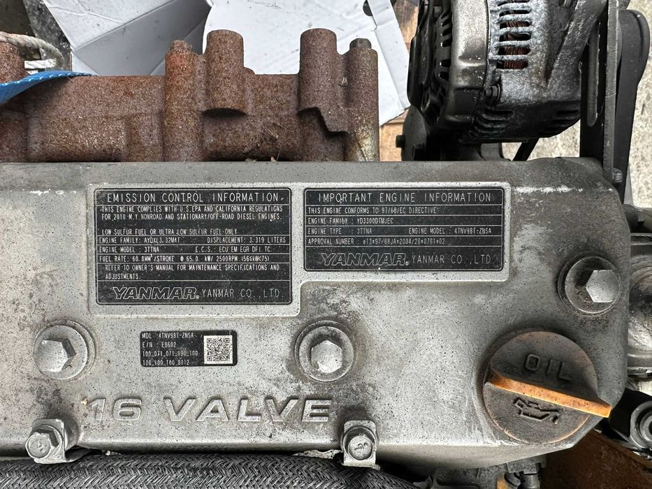 Motor Yanmar 4TNV98T