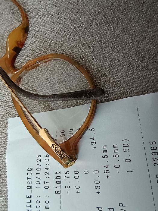 Ochelari de vedere dioptrii mari Boss