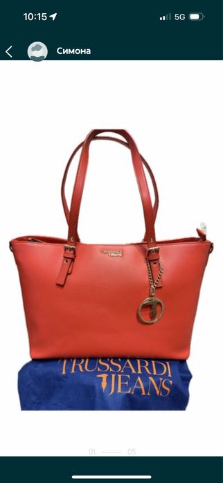 Trussardi дамска голяма чанта