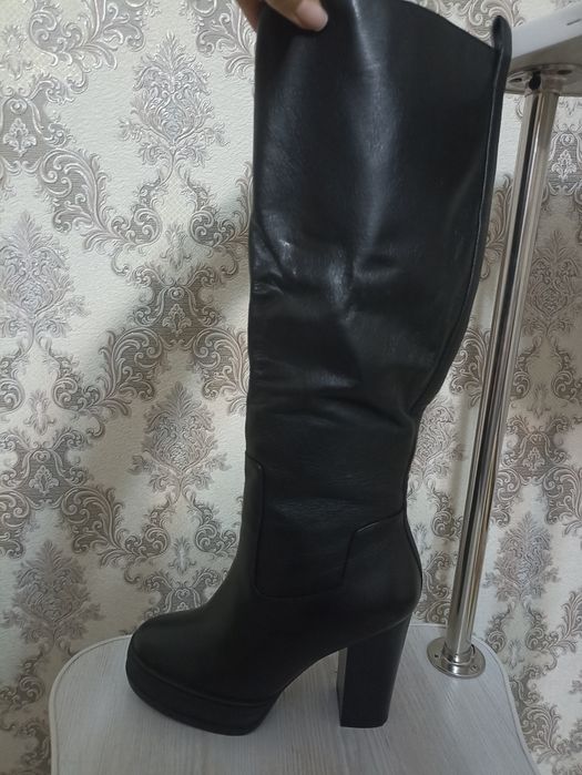 Сапоги натуральная кожа 38 размер