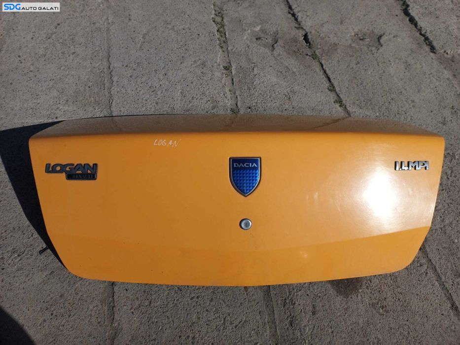 Capota Portbagaj Dezechipata Dacia Logan 1 Berlina Sedan 2004 - 2008 Culoare Galben [L0379]