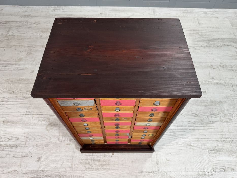 Шкаф масив 32 чекмеджета - Handmade У030