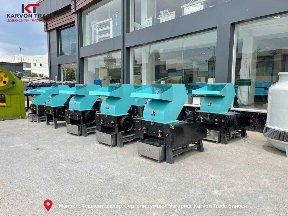 Дробилка для ПВХ, ПП, ПЭ, Модель 600 (15 квт)