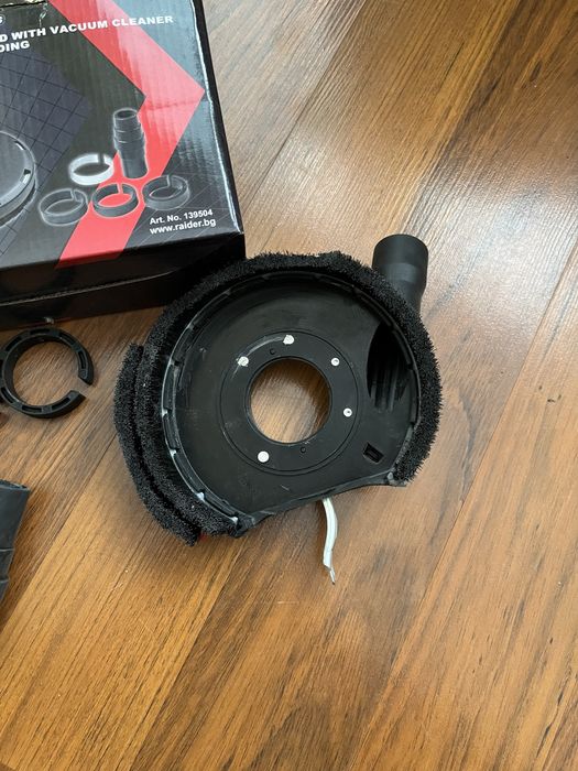 Raider Предпазител за прахоулавяне за ъглошлайф с адаптери