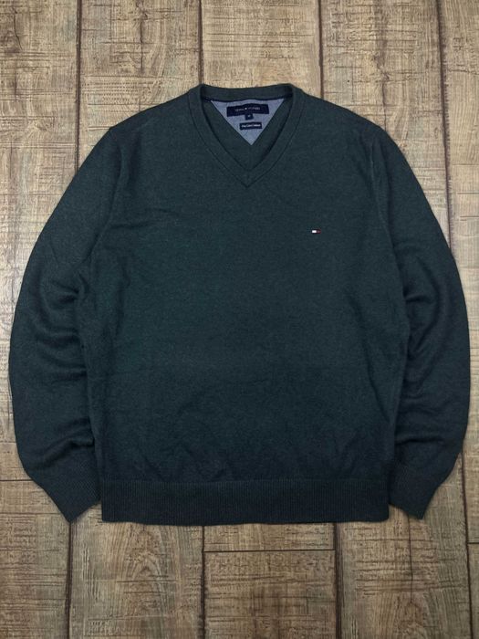 Bluza Tommy Hilfiger Verde Închis