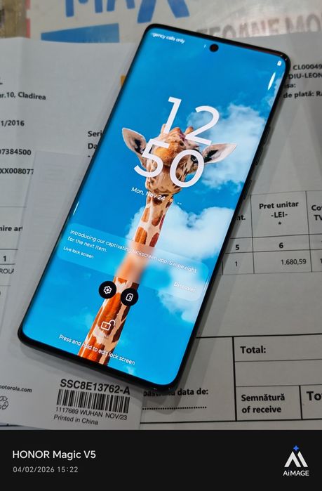 Motorola Edge 50 - 512 GB  / 12 GB RAM  impecabil/ Factura și Garantie