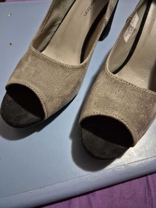 Pantofi dama BPC Selection, Germania, piele intoarsa, 42, noi