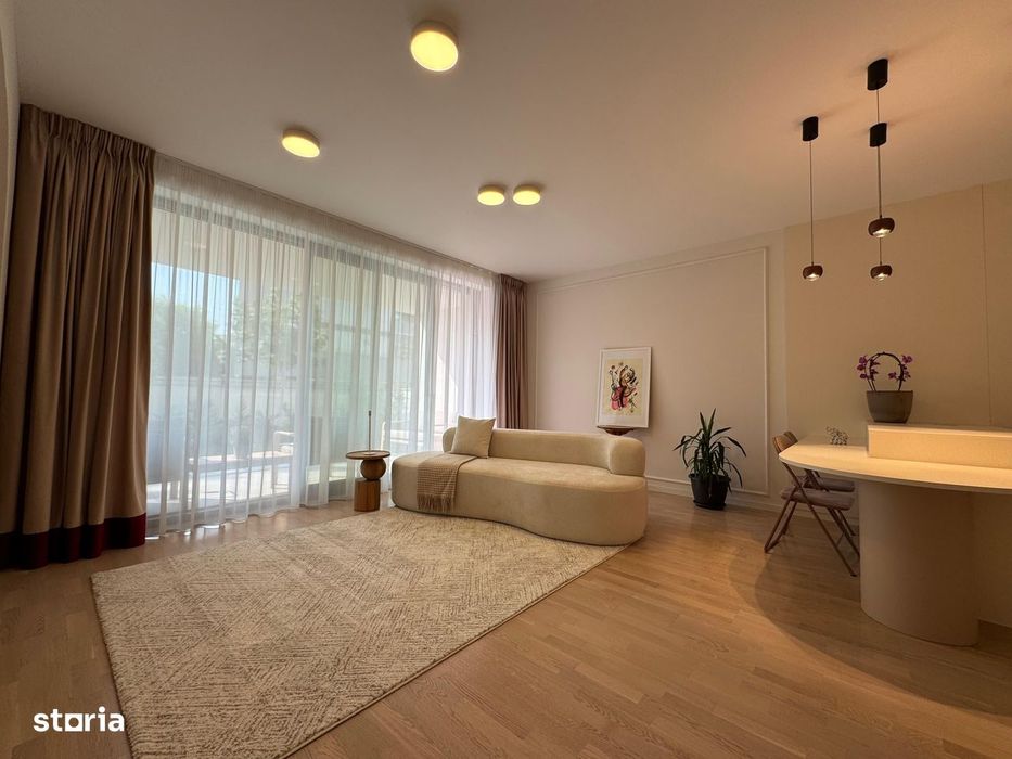 2 camere + terasa si gradina || BANEASA
