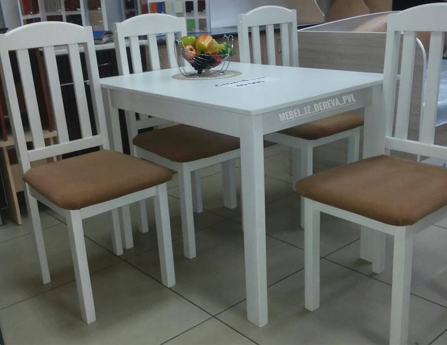 Столы и стулья под заказ