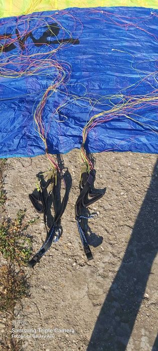 parapanta pentru antrenament la sol