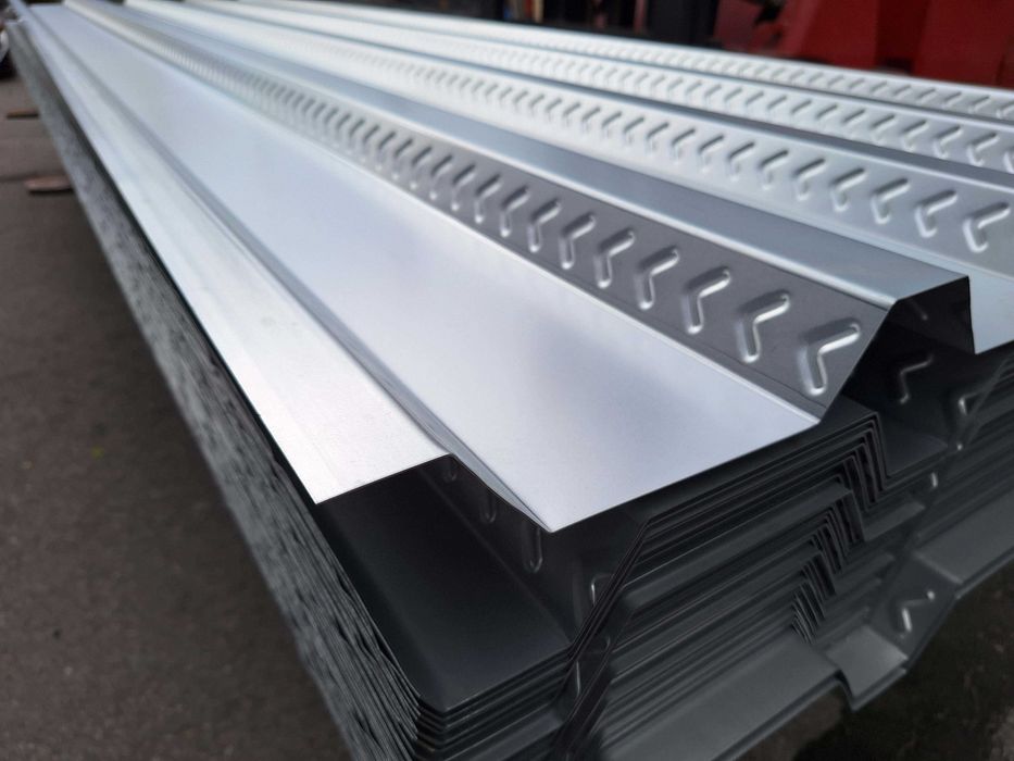 Оставащ кофраж от трапецовидна поцинкована ламарина TR50, TR73 и TR100